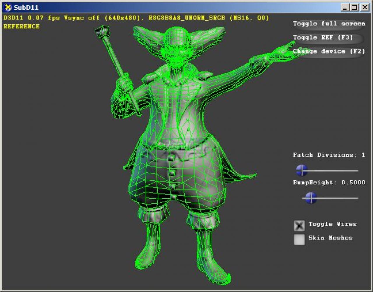 [06/11/2008] DirectX-11-Tesselator aus dem SDK in Aktion (2)