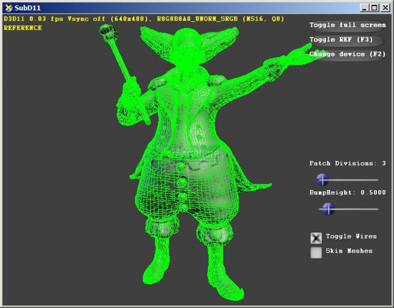 [06/11/2008] DirectX-11-Tesselator aus dem SDK in Aktion (2)