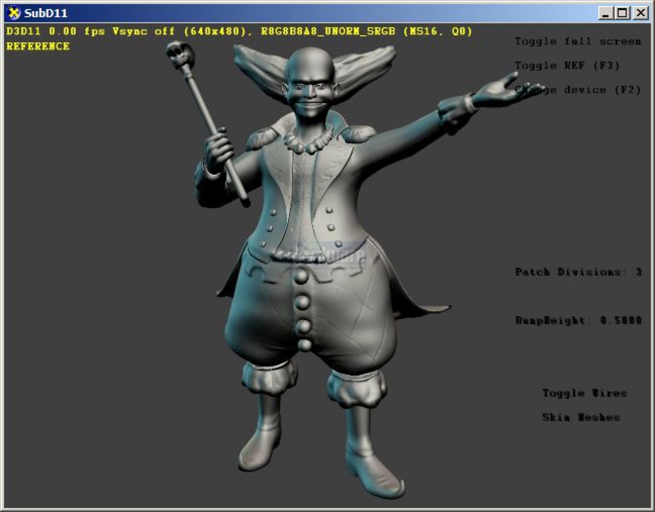 [06/11/2008] DirectX-11-Tesselator aus dem SDK in Aktion (1)