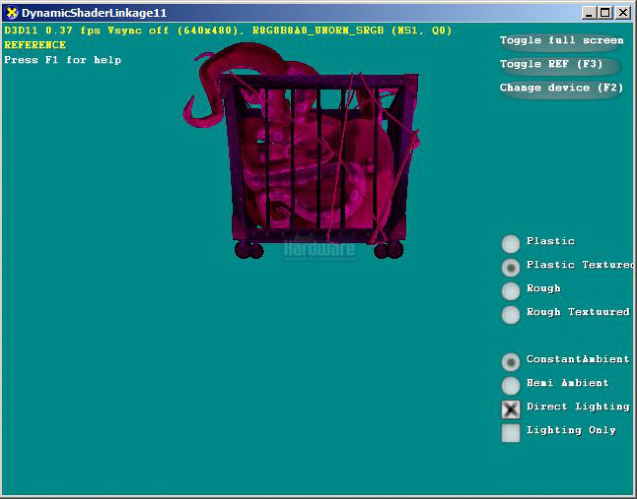 [06/11/2008] Direct X 11 Sample: Dynamic Shader Linkage (D3D11 und Shader Model 5 erlauben dynamische Verlinkungen von Shadern, um den Verwaltungsaufwand für die Vielzahl von Shader-Permutationen in erträglichem Rahmen zu halten).