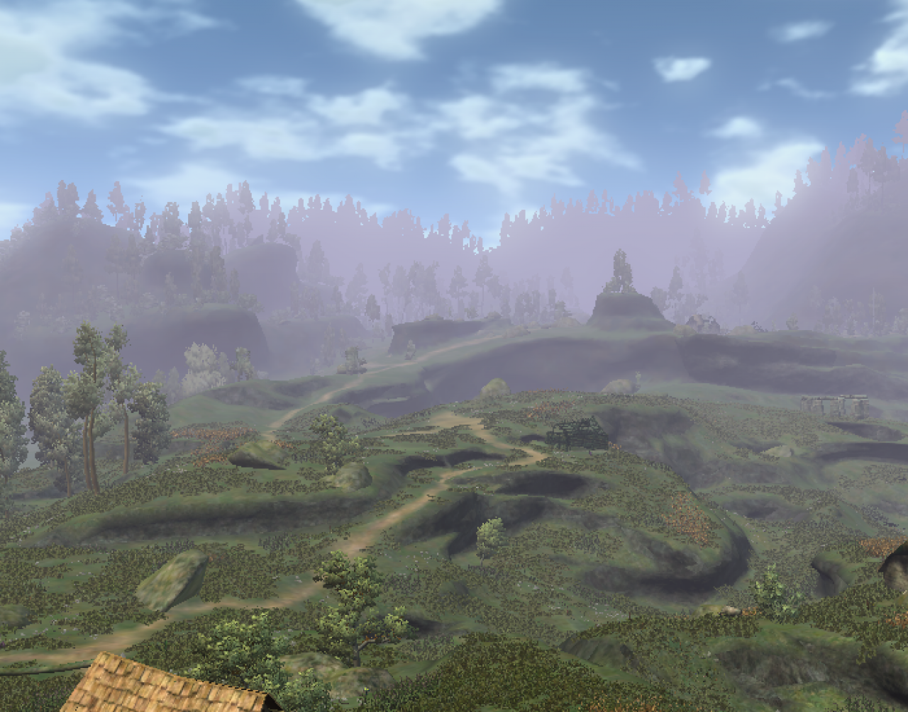 [24/11/2008] Gothic 3: Ultra Details, DOF aus (Ausschnitt)
