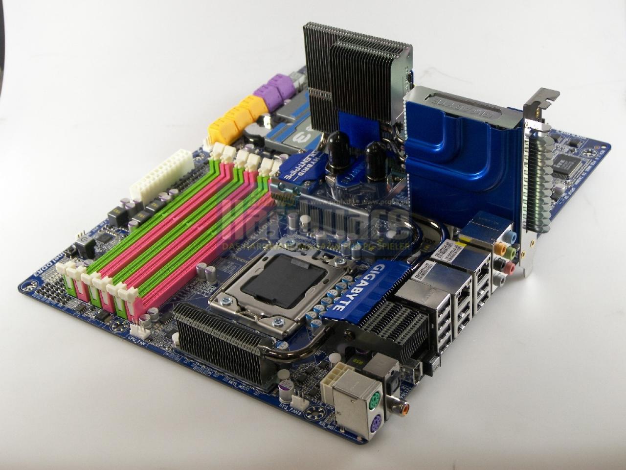 [24/11/2008] Gigabyte EX58-Extreme (Bild: PCGH)