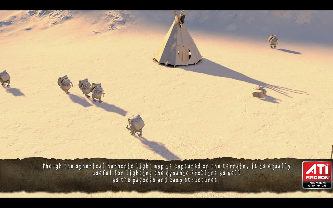 [17/11/2008] March of the Froblins: Spherical Harmonic Light Maps