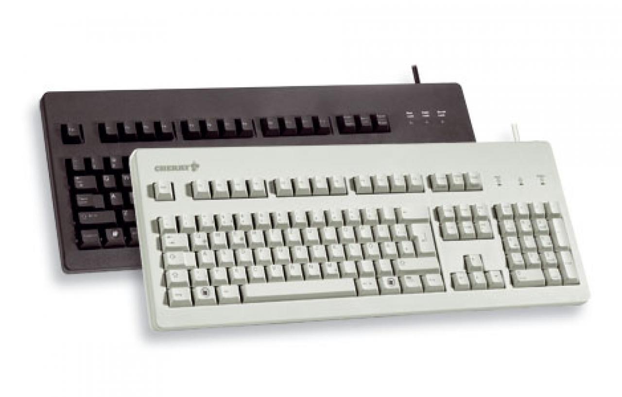 [06/11/2008] Cherry G80(-3000): DIE Tastatur, dank Crosspoint-Gold Technologie ewig haltbar.
