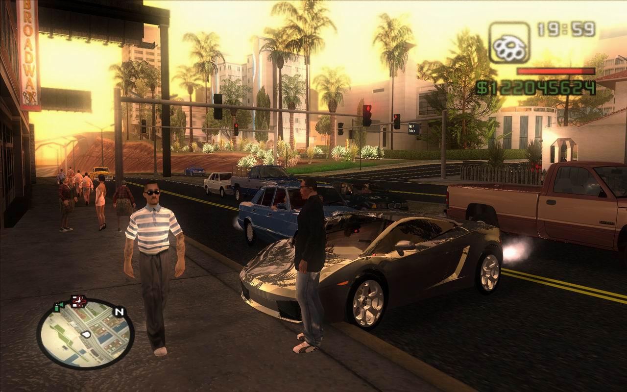 [22/11/2008] GTA San Andreas (mit ENB Series)
