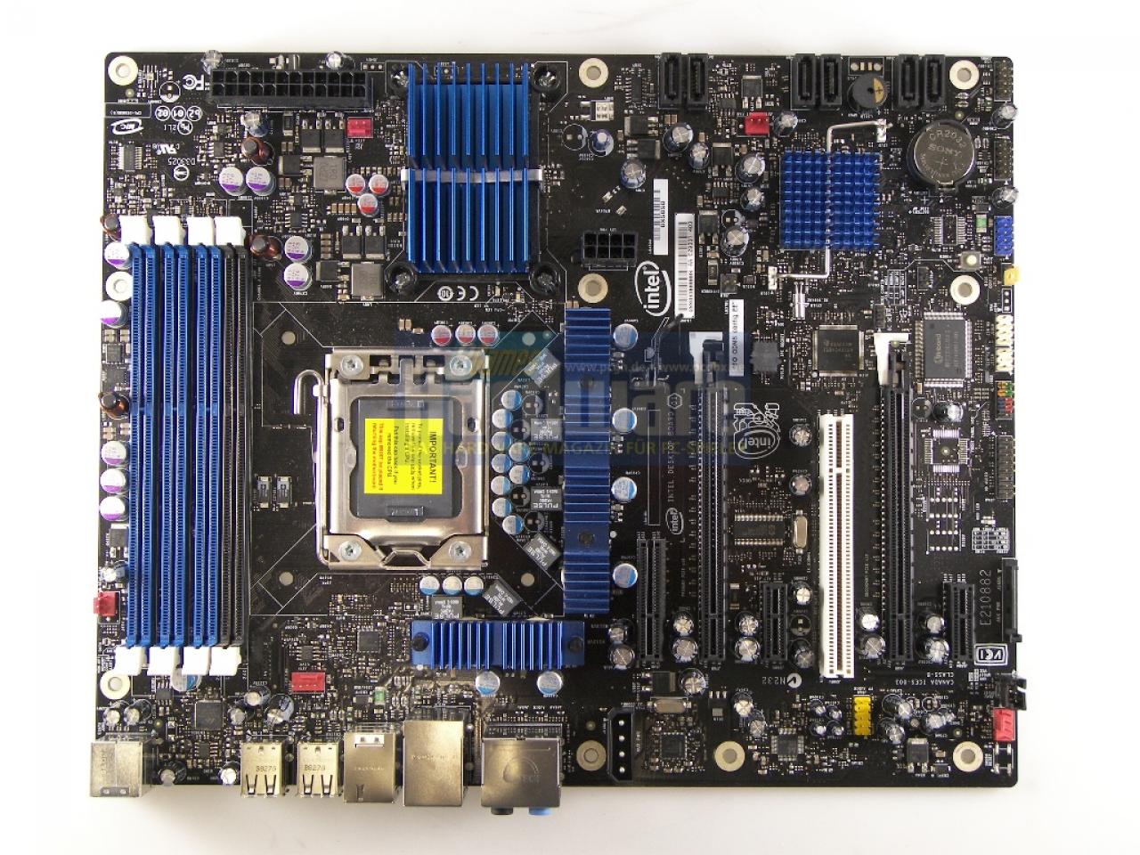 [24/11/2008] Intel DX58SO (Bild: PCGH)
