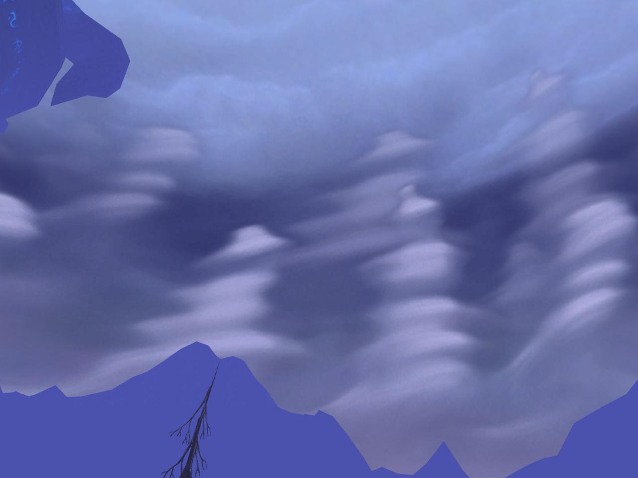 [18/11/2008] Wrath of the Lich King: Blick auf den Nexus (30% Sichtweite)