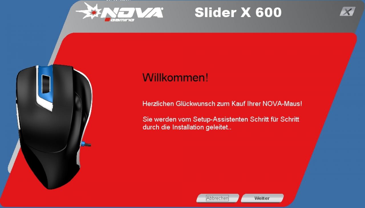 [25/11/2008] Die Software der Nova Slider X 600 (9)
