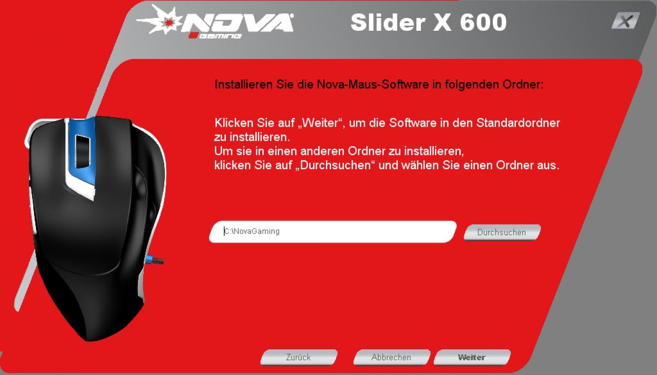 [25/11/2008] Die Software der Nova Slider X 600 (17)