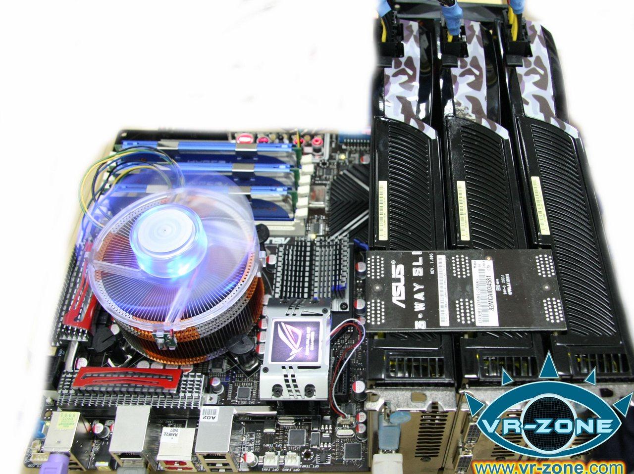 [03/11/2008] Das verwendete Testsystem von vr-zone (Bild: vr-zone)