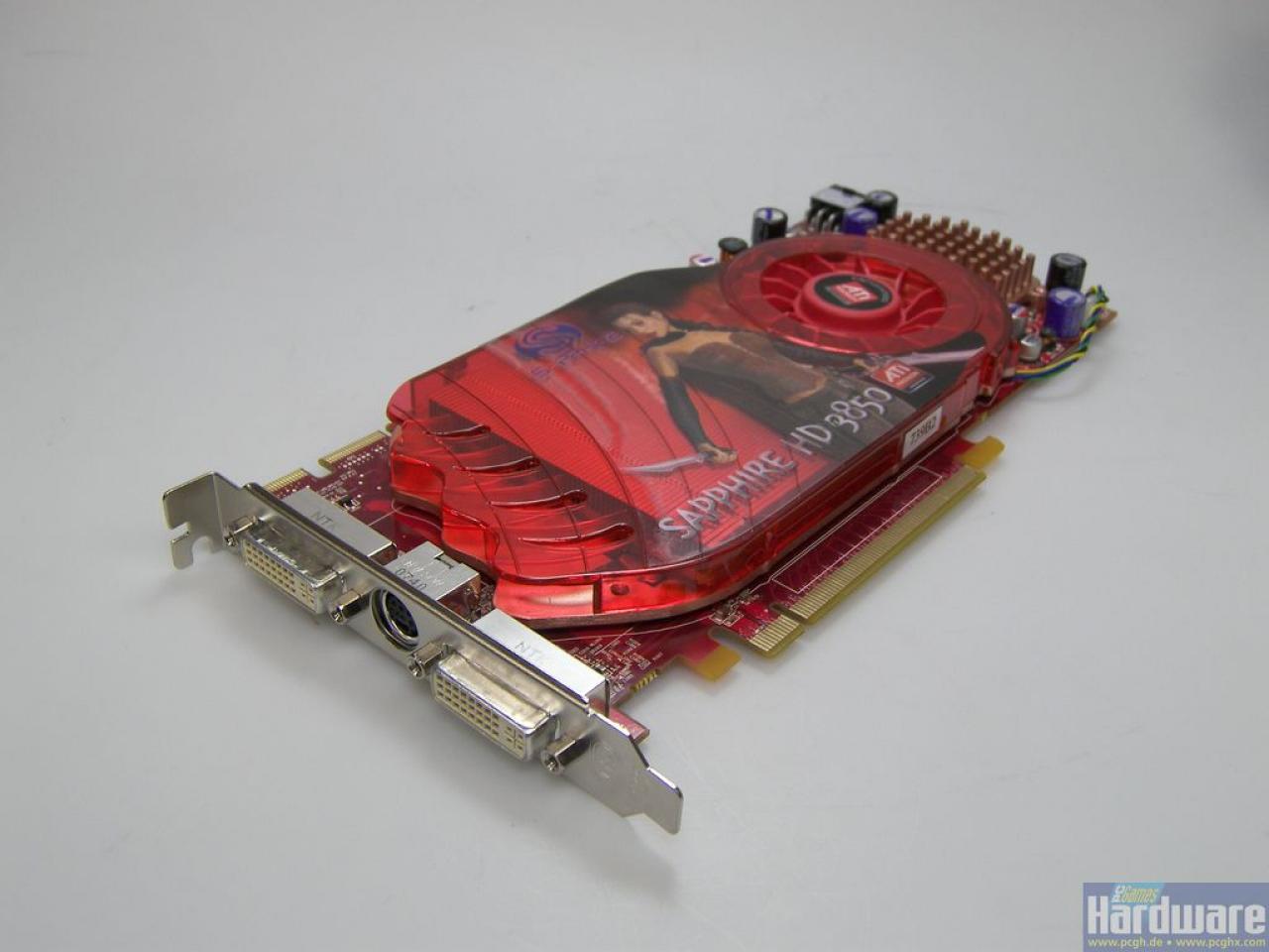 [13/11/2008] AMD Radeon HD 3850 - sparsam, günstig und verhältnismäßig flott für ihre Zeit.