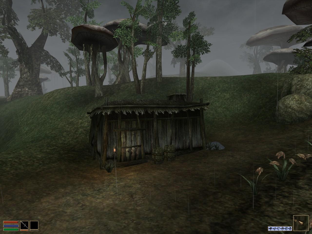 [18/11/2008] The Elder Scrolls III - Morrowind: Eine alte Hüttte