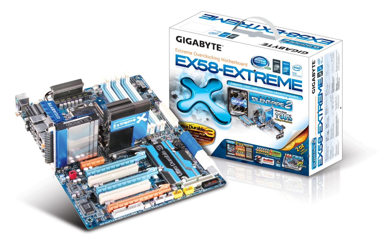 [06/11/2008] Gigabyte GA-EX58-Extreme (Bild: Gigabyte)