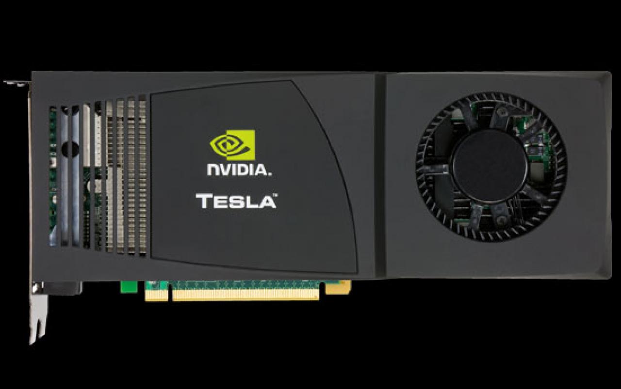 [13/11/2008] NvidiaTesla C1060 Computing Processor (Bild: nvidia.com)