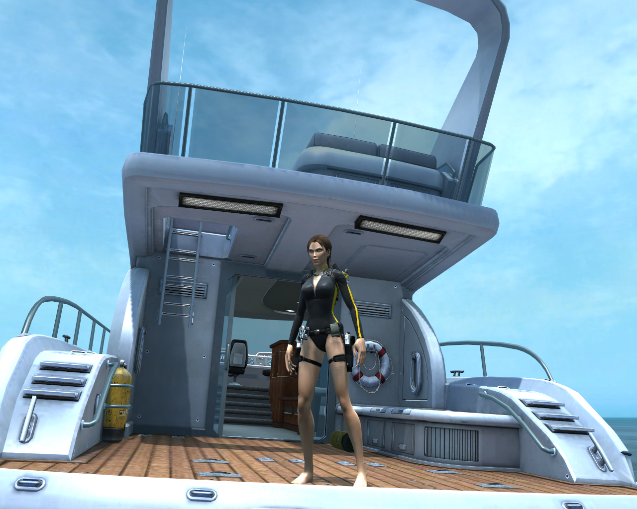 [21/11/2008] 2008: Tomb Raider Underworld (schwer, sich auf den Himmel zu konzentrieren)