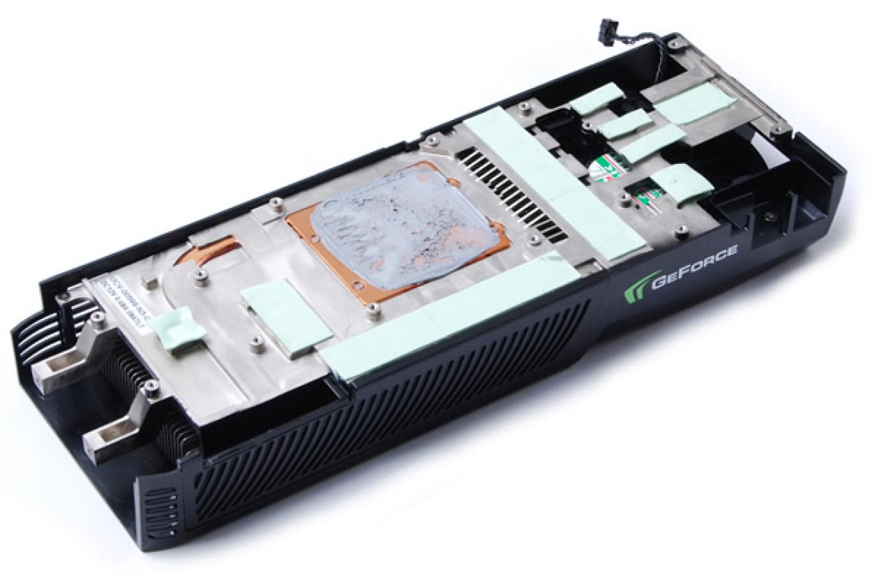 [08/12/2008] Der Kühler der neuen Geforce GTX 260 ist ein alter Bekannter (Bild: Expreview)