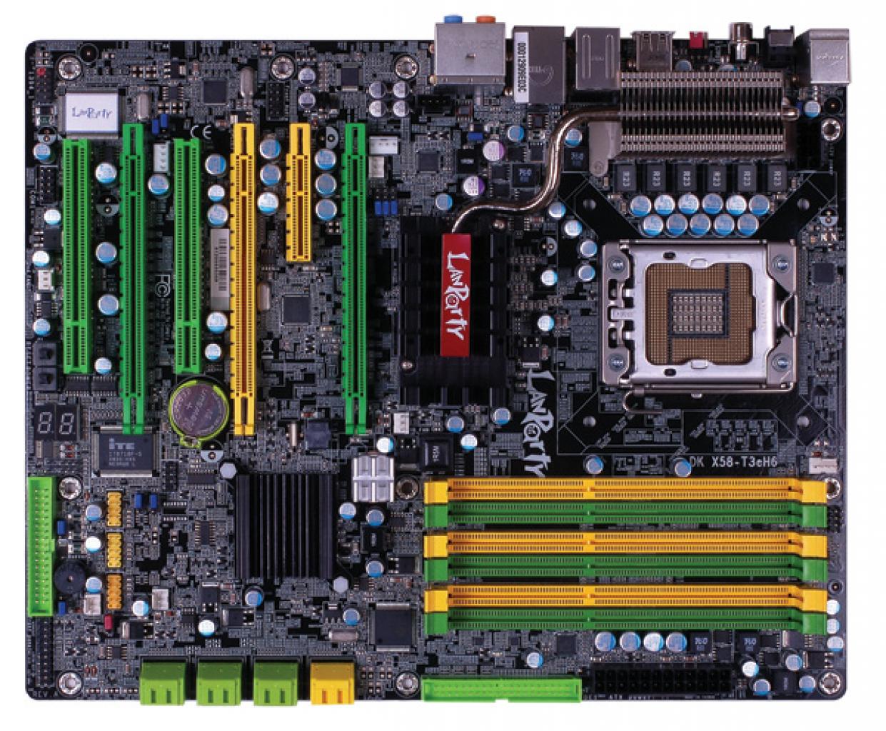 [30/12/2008] DFI Lanparty DK X58-T3eH6: X58-Mainboard für Core-i7-Übertakter