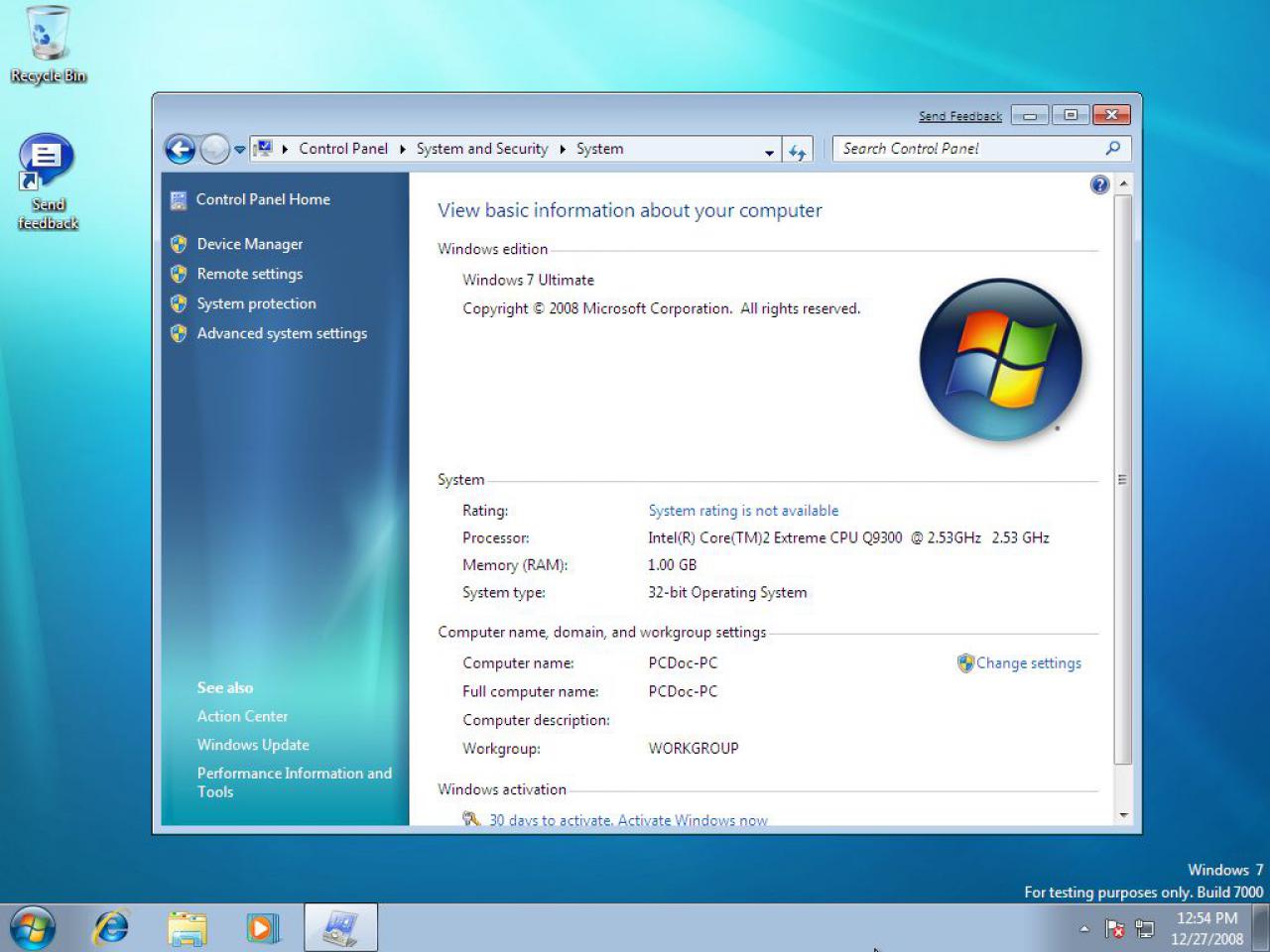 [29/12/2008] Windows 7 Beta (45)