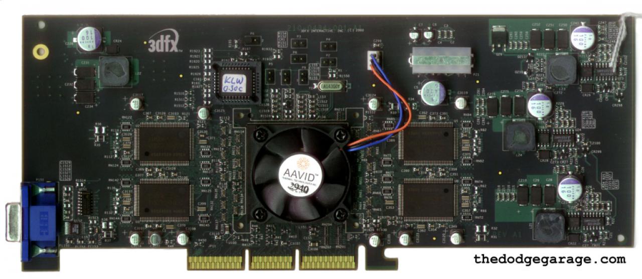 [14/12/2008] 3dfx Specter 1000: Prototyp des Voodoo-Nachfolgers (niemals zur Marktreife gebracht)