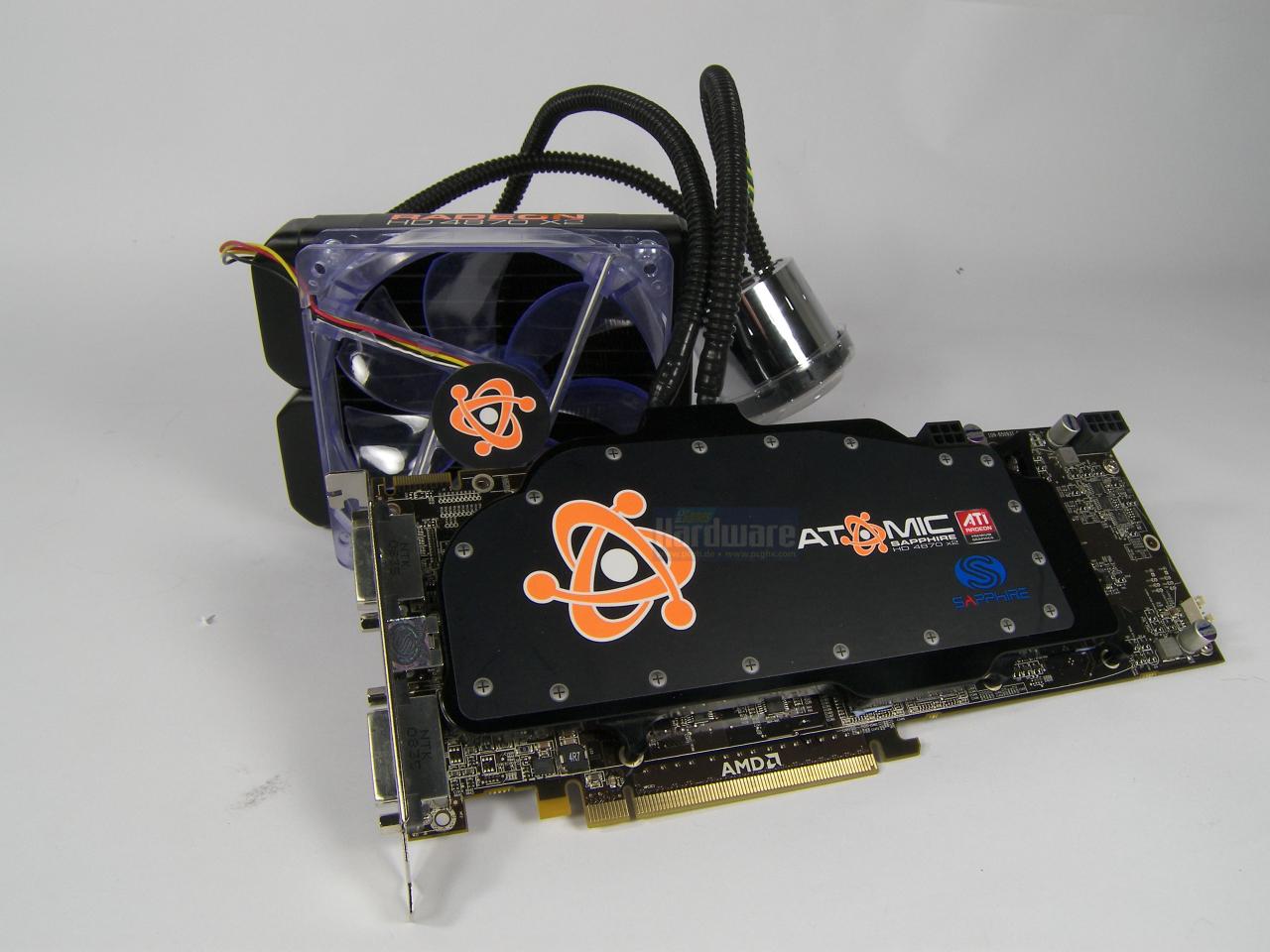 [15/12/2008] Sapphire Radeon HD 4870 X2 Atomic Watercooled (2)
