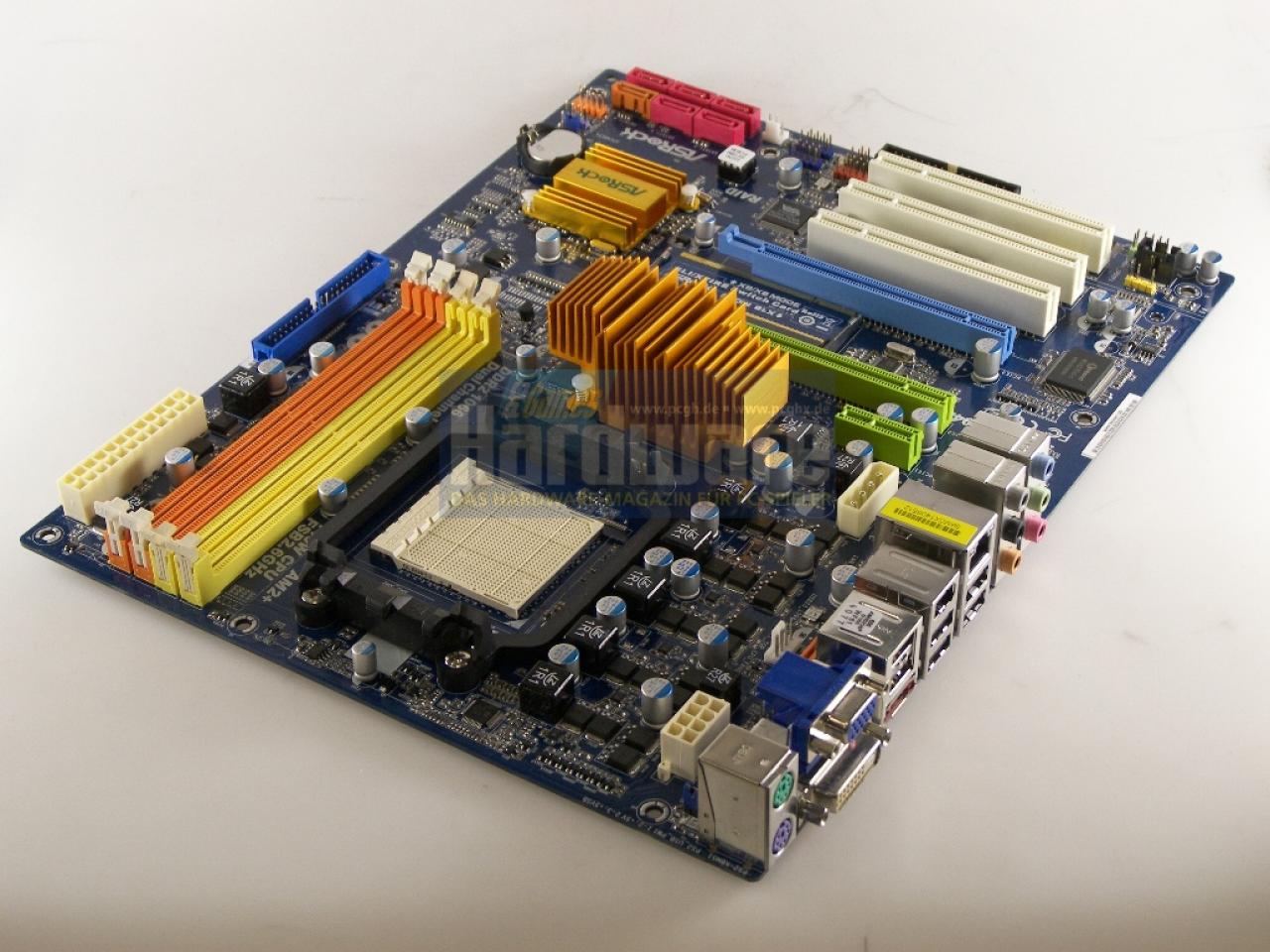 [11/12/2008] Asrock AOD790GX, Chipsatz: 790GX (Bild: PCGH)