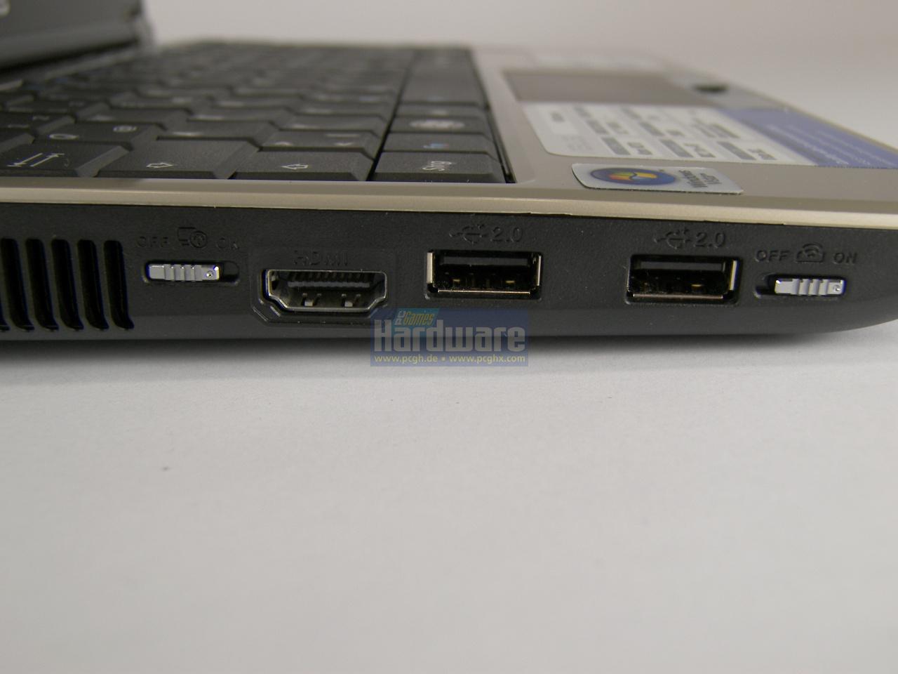 [01/12/2008] Asus N10J: HDMI an Bord