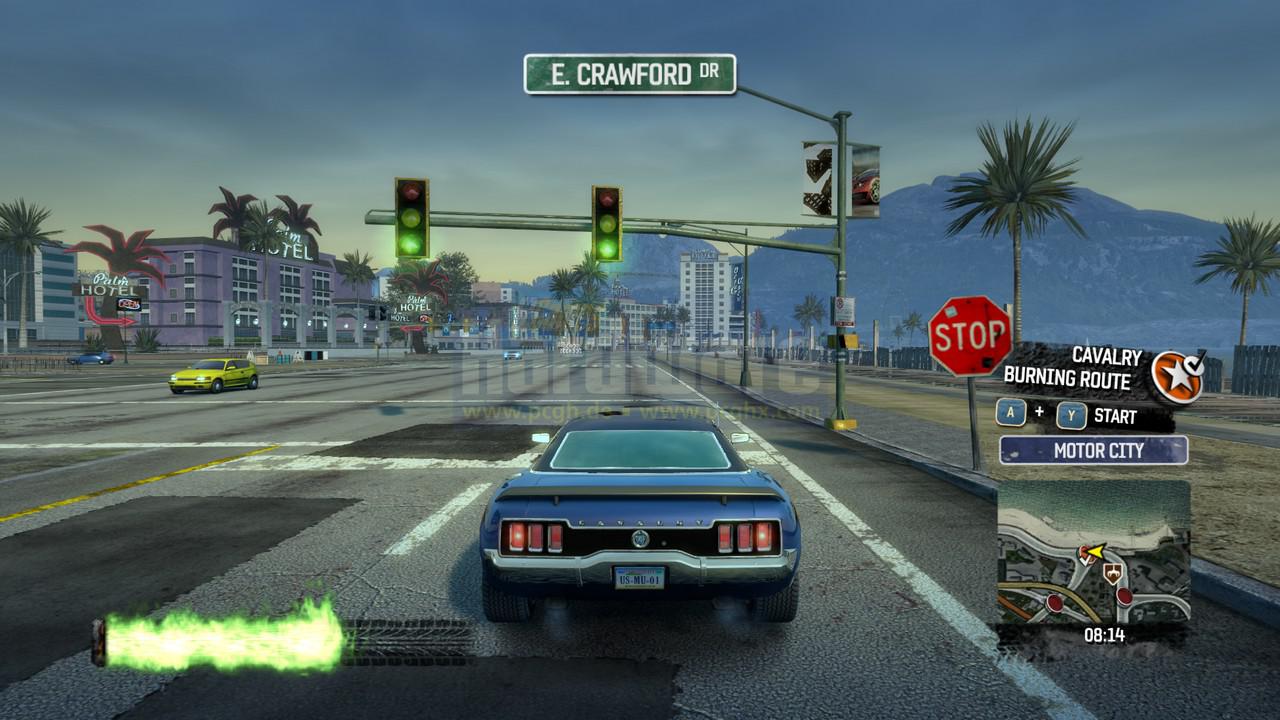[19/12/2008] Burnout Paradise (PC): Hohe ingame Einstellungen