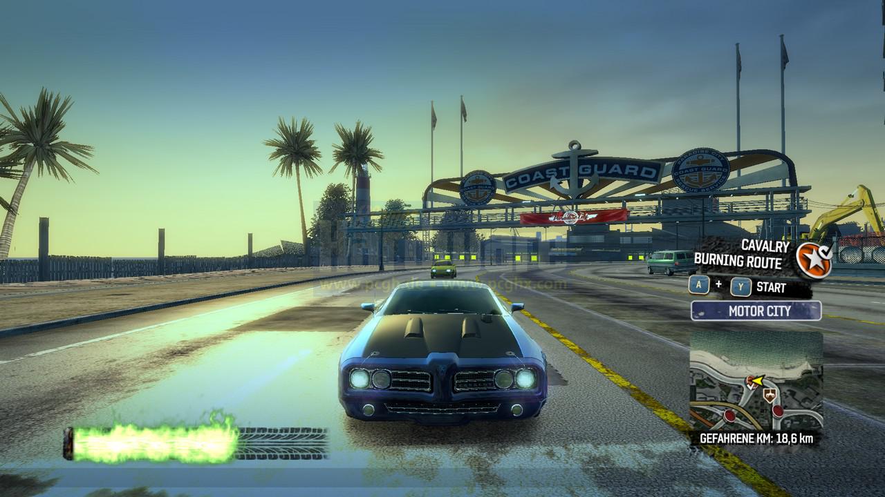 [19/12/2008] Burnout Paradise (PC): Niedrige ingame Einstellungen