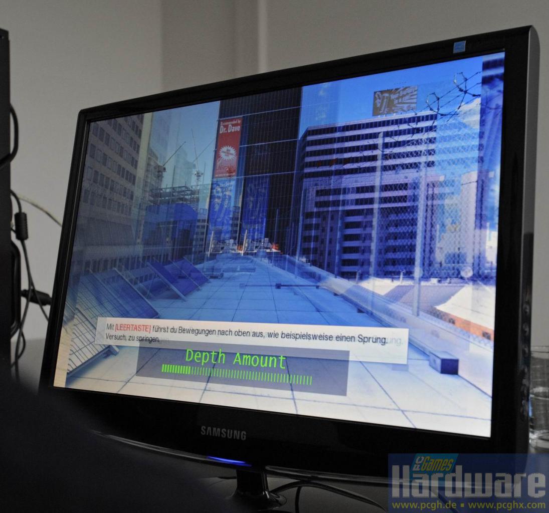 [18/12/2008] Geforce 3D Vision: So lässt sich der 3D-Effekt einstellen (12)