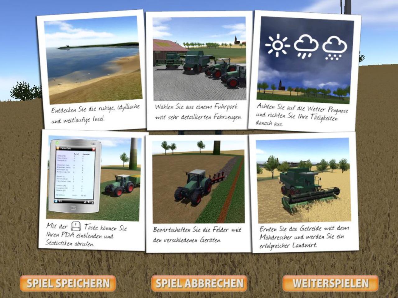 [02/12/2008] Landwirtschafts Simulator: Resi mit dem Traktor abholen