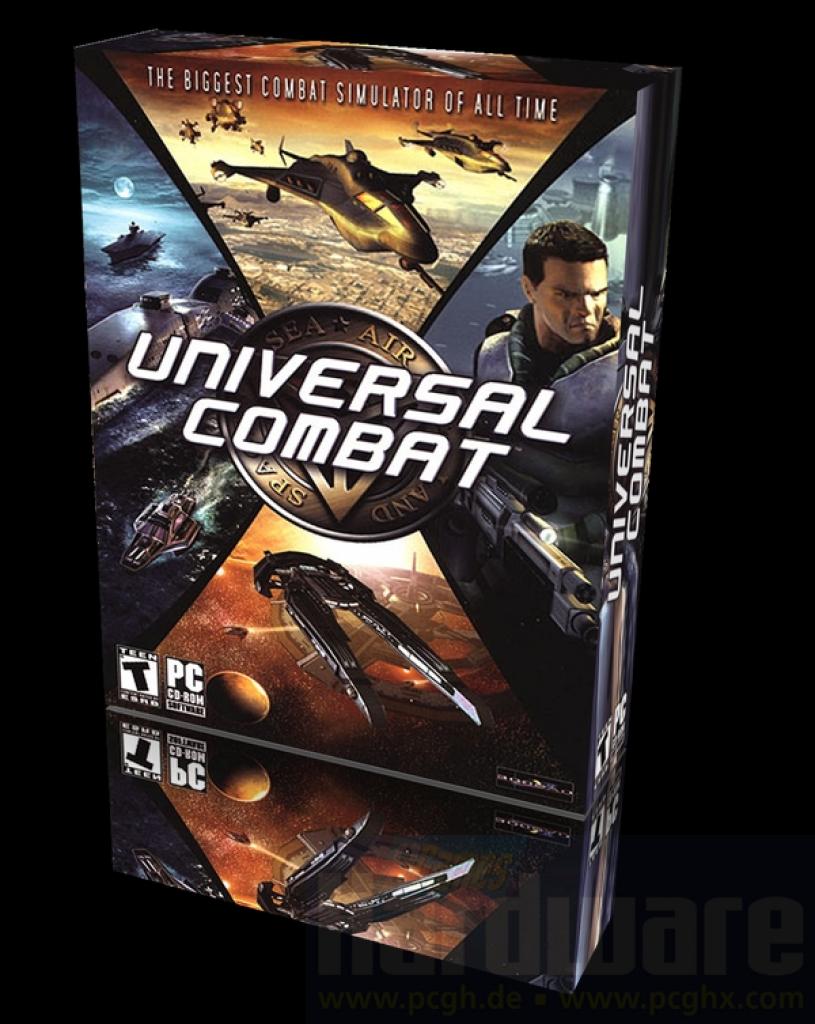 [23/12/2008] Spiel - Shooter, Flugsimulation, Weltraum-Epos - es ist schwer, Universal Combat einem einzelnen Genre zuzuordnen. Auf jeden Fall gibt’s viel Action in einer Science-Fiction-Welt, in der Sie 22 Waffen benutzen und über 100 Vehikel und Raumschiffe steuern können.
