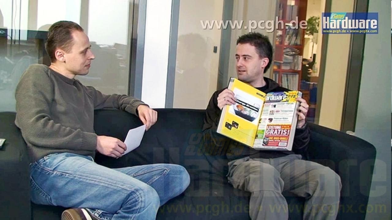 [23/12/2008] Im Jubiläumsvideo kommen alle noch aktiven PCGH-Mitarbeiter zu Wort und schwelgen in Erinnerungen.