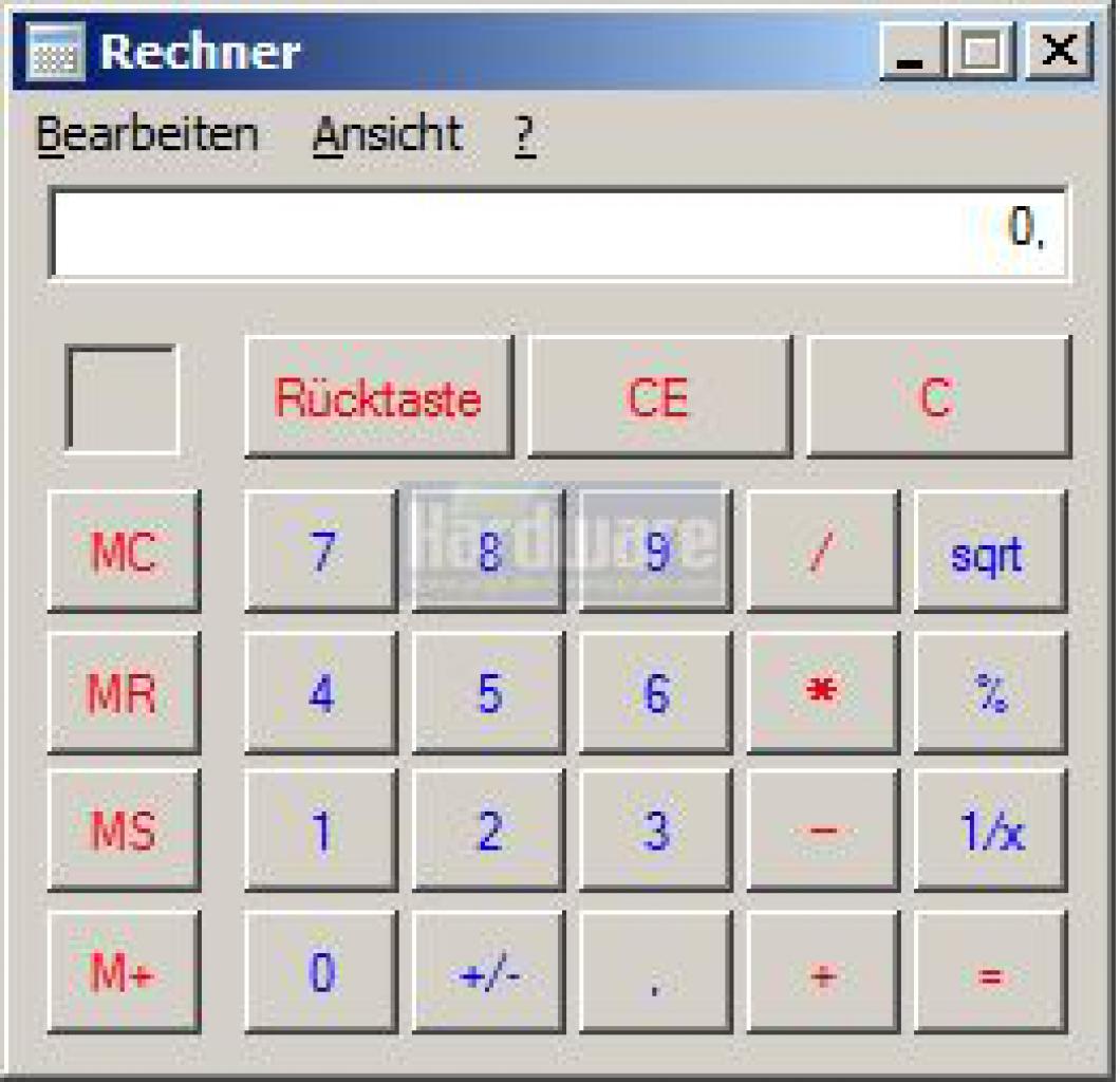 [19/12/2008] Taschenrechner: Windows Server 2008