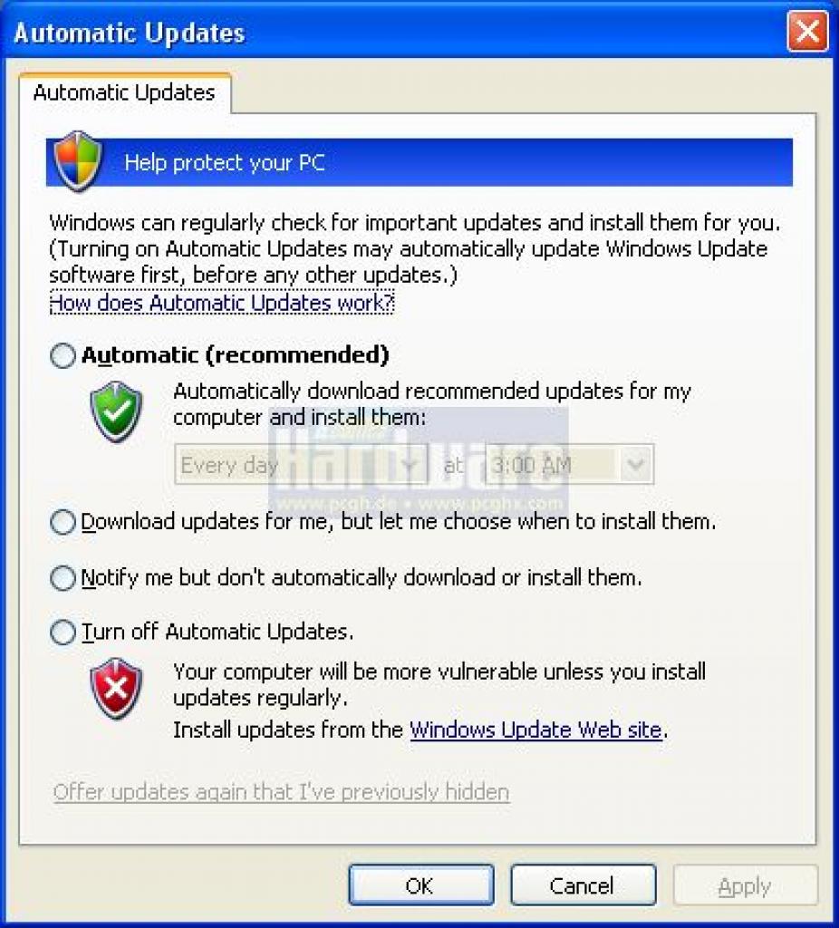 [19/12/2008] Update: Windows XP