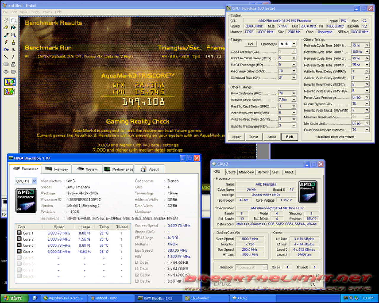 [22/12/2008] Phenom II Preview: Benchmark-Ergebnisse (3)
