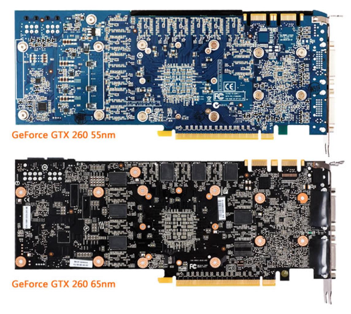 [27/12/2008] PCB-Vergleich 55/65nm Rückseite
