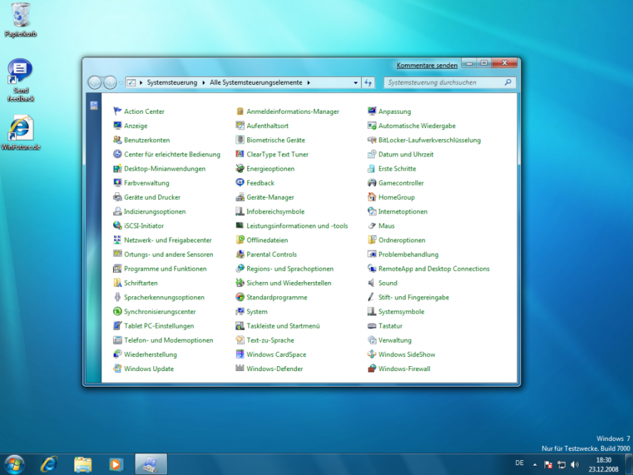 [23/12/2008] Windows 7 Beta 1 (Build 6.1.7000) (4)