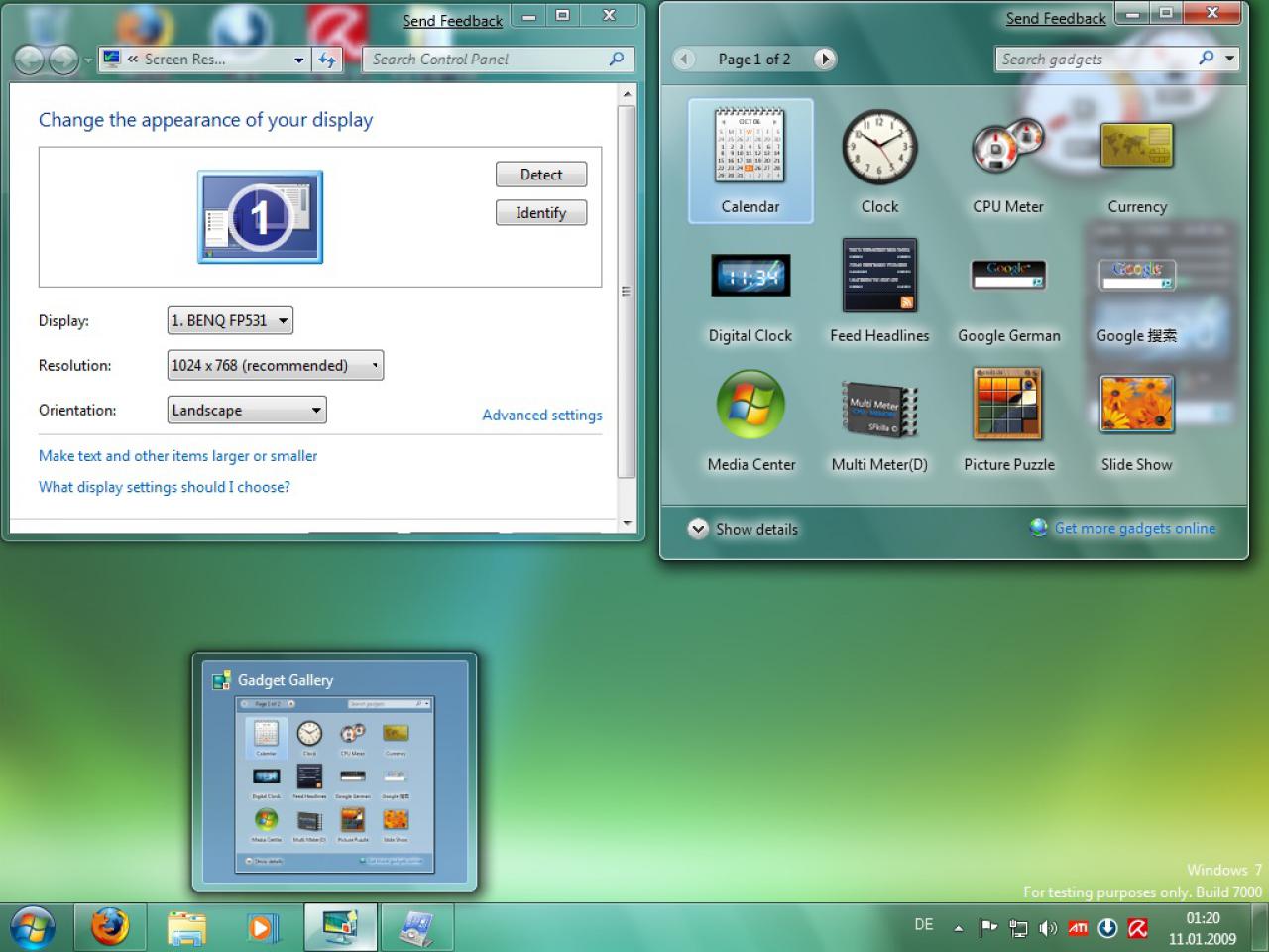 [11/01/2009] Windows 7 Beta 1: Erste Bilder (19)