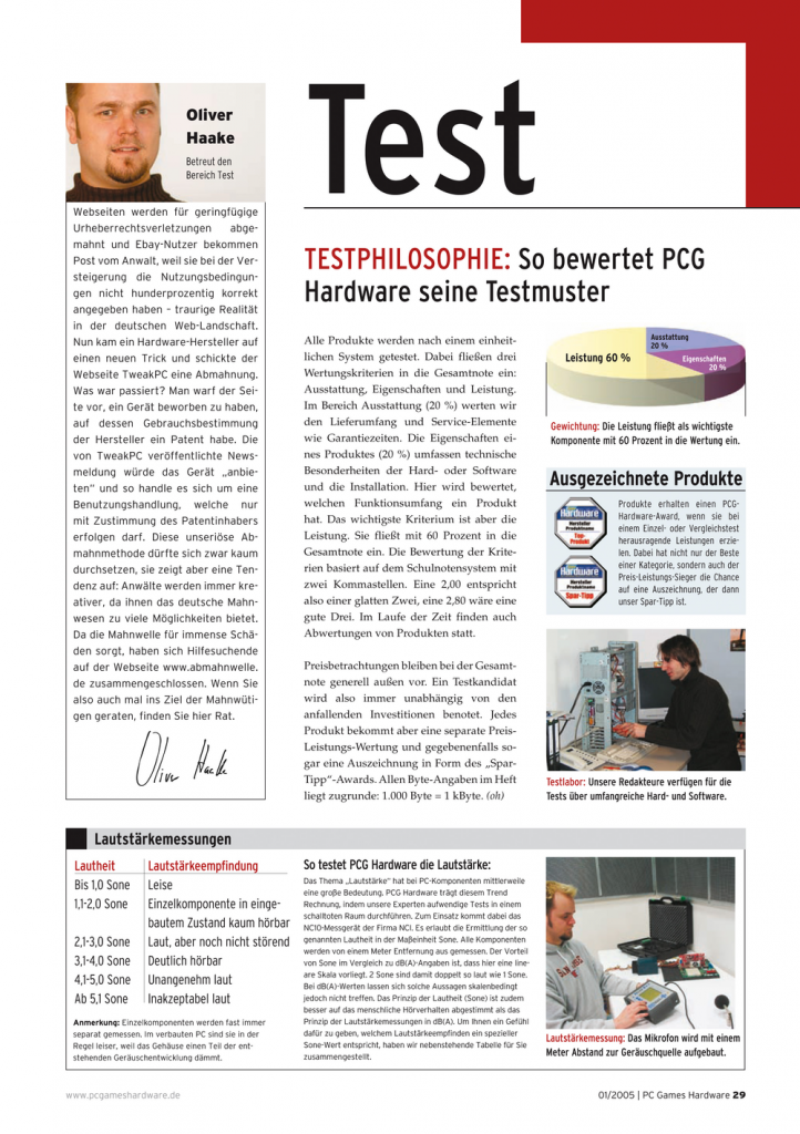 [15/01/2009] PCGH 1/2005 Seite (29)