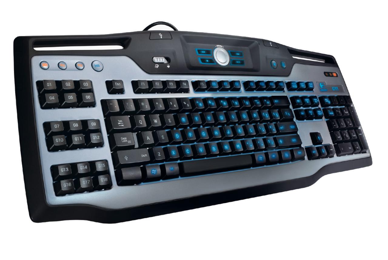 [23/01/2009] Logitech G11 (Seitenansicht)