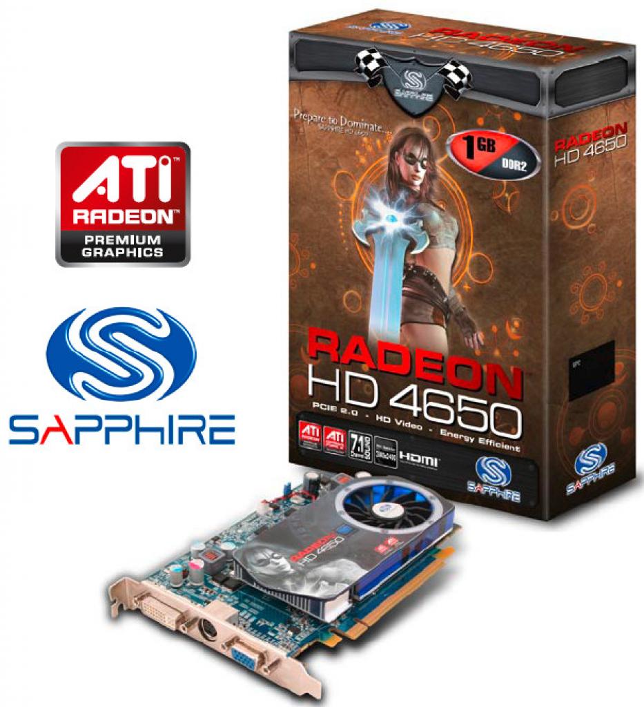 [23/01/2009] Sapphire Radeon HD 4650