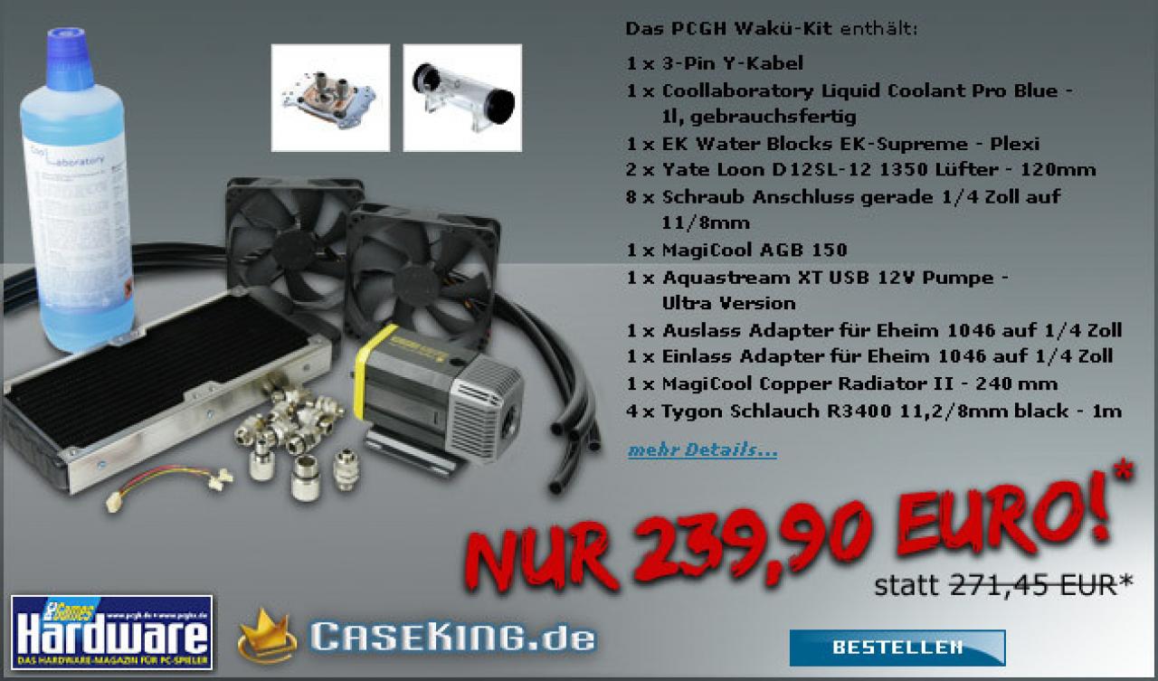 [22/01/2009] PCGH-Wakü-Kit (Caseking)