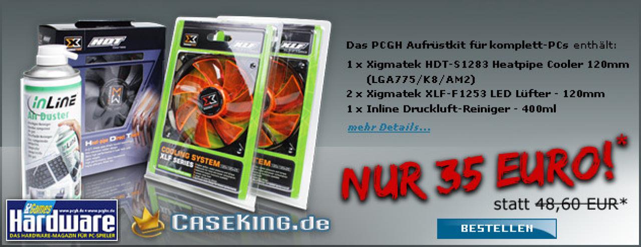 [22/01/2009] PCGH-Aufrüstkit für Komplett-PCs (Caseking)