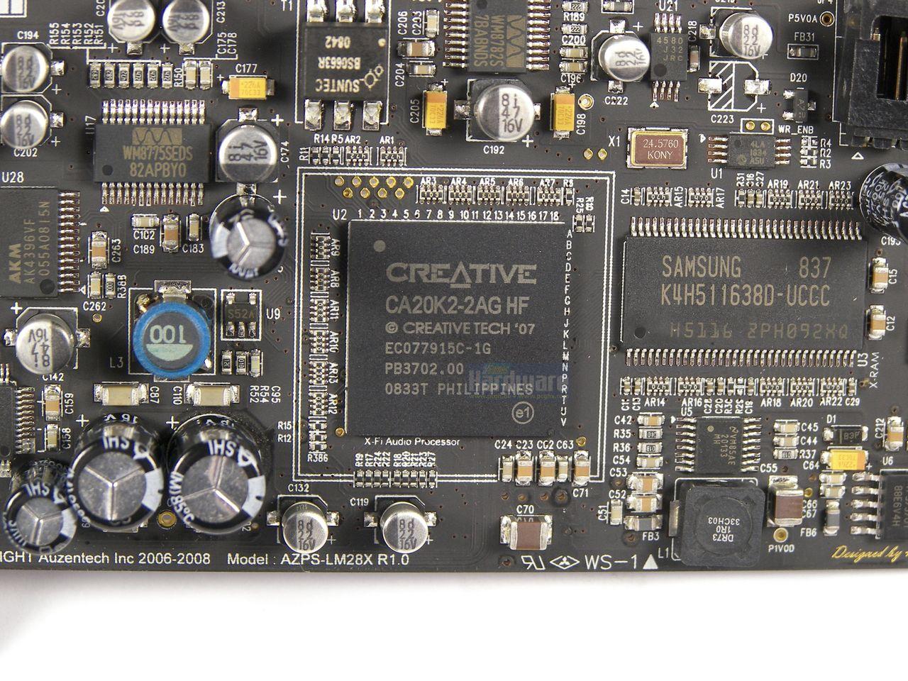 [23/01/2009] Auzentech X-Fi Forte 7.1 (5)