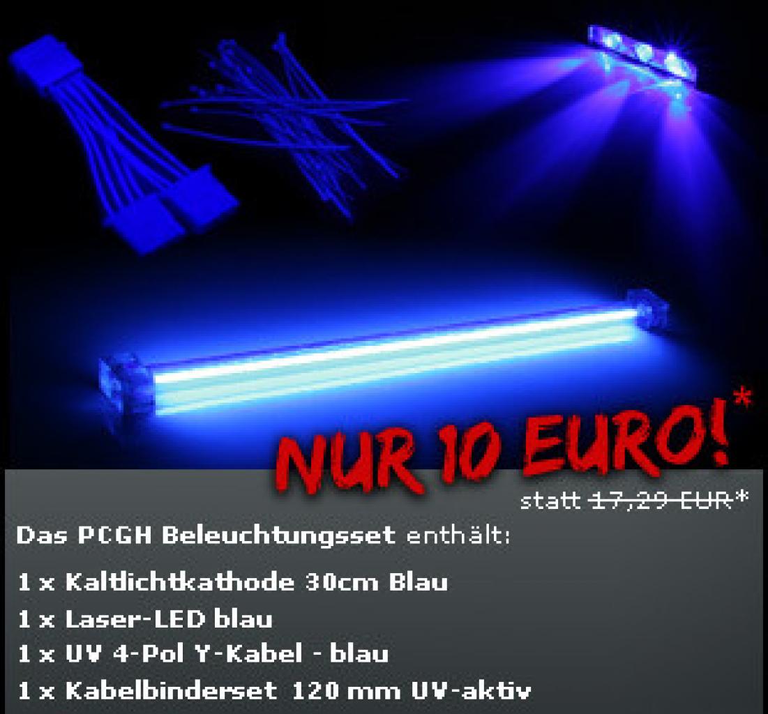 [22/01/2009] PCGH-Beleuchtungsset (Caseking)