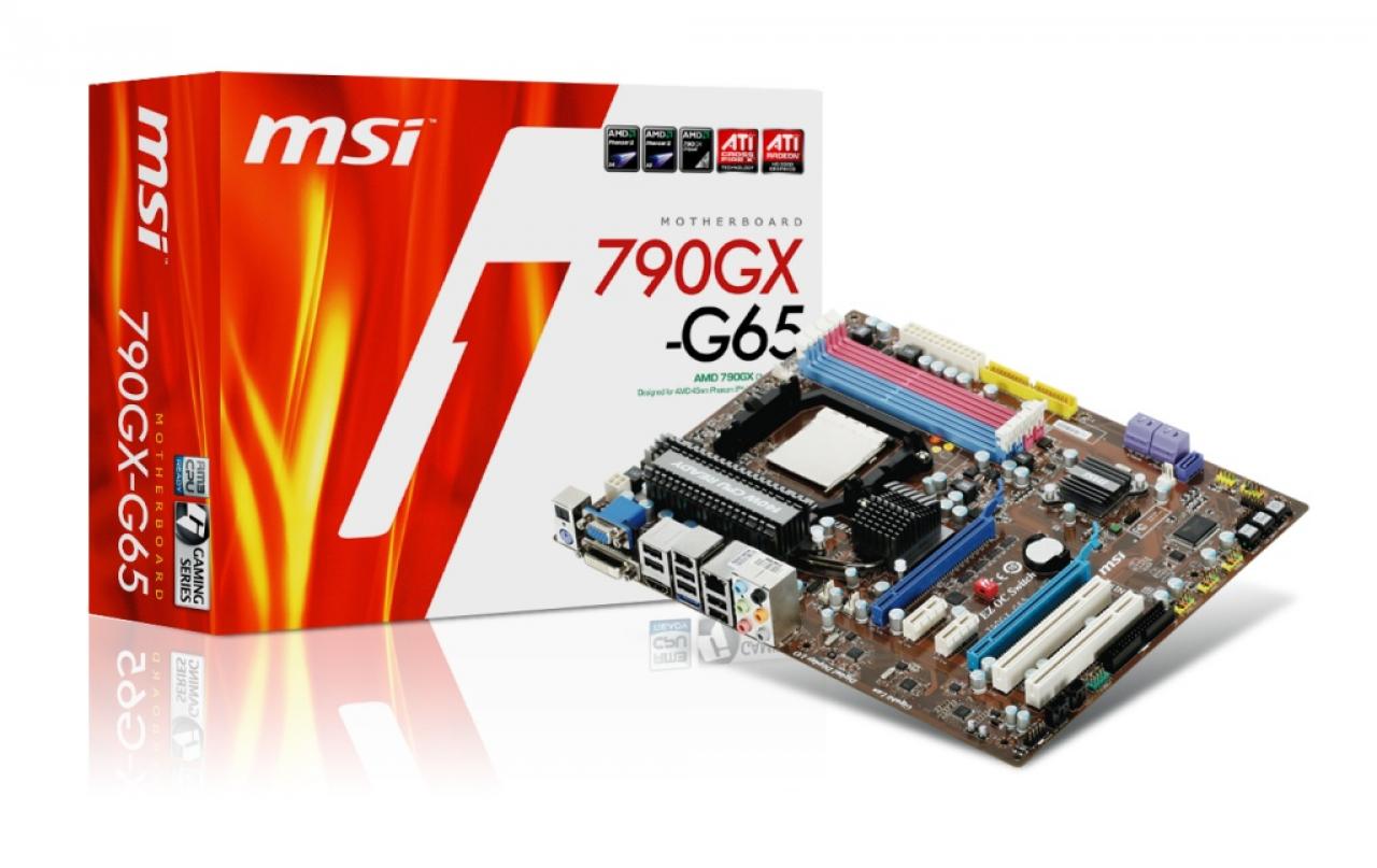 [23/01/2009] AM3-Mainboard: MSI 790GX-G65