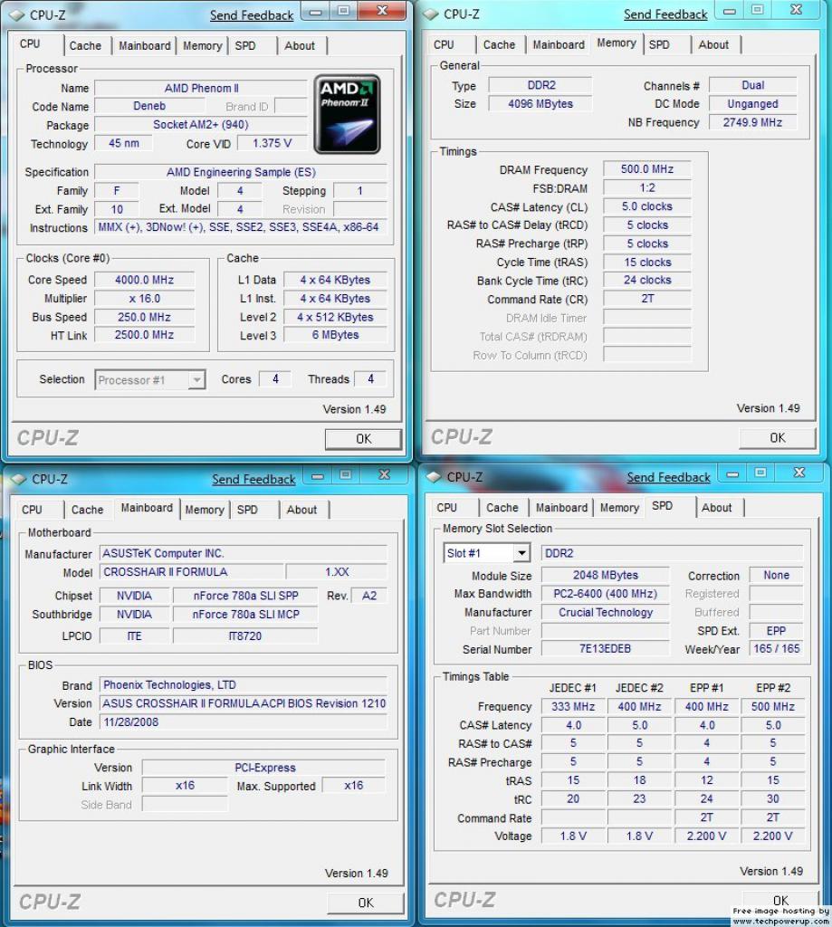 [24/01/2009] AMD Phenom II X4 945 (2)
