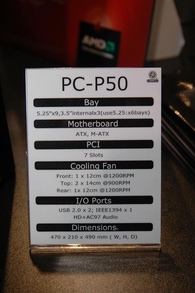 [20/01/2009] Lian Li PC-P50 AMD Edition