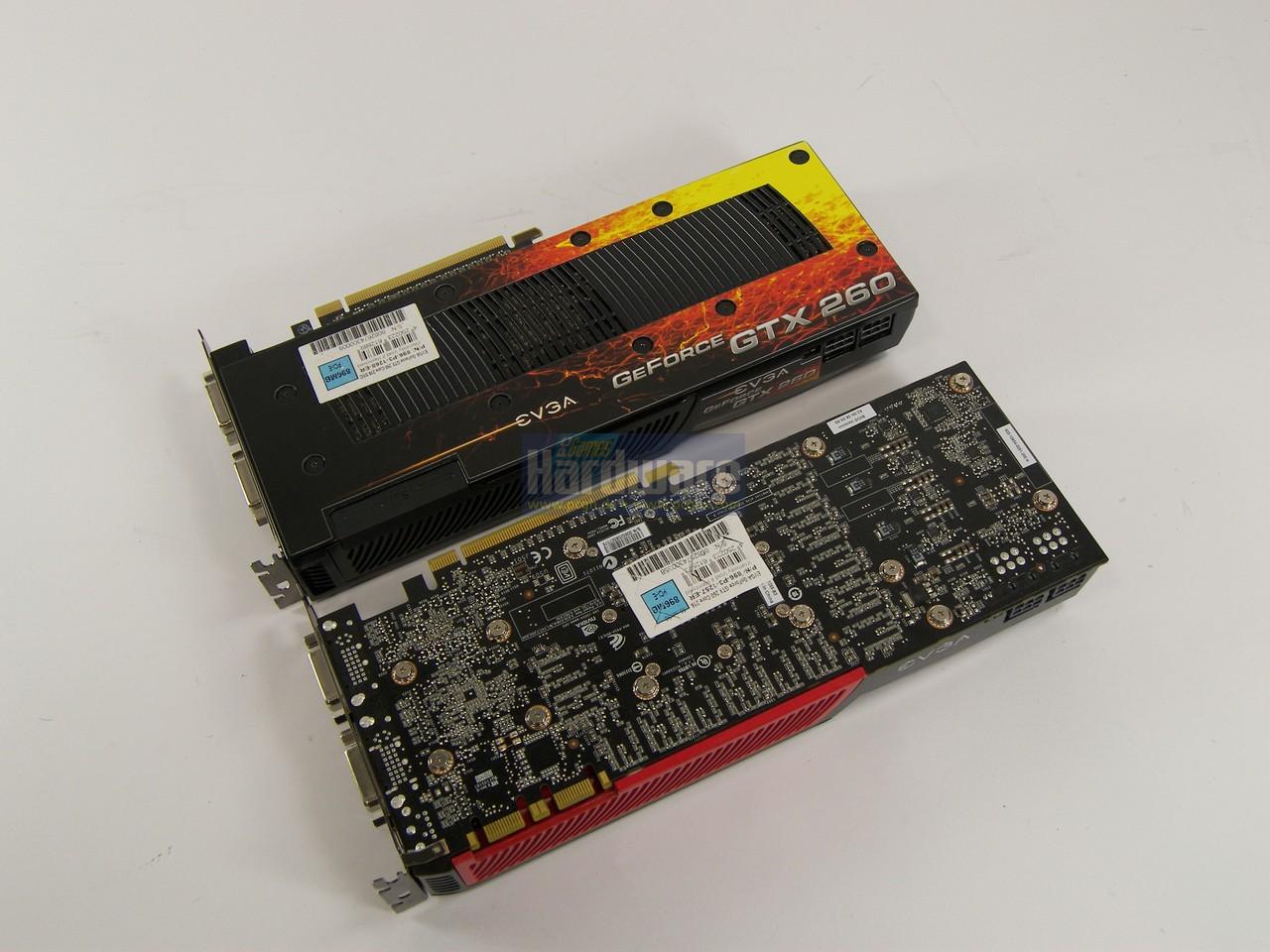 [21/01/2009] EVGA Geforce GTX 260-216 Super Super Clocked (65nm) im Vergleich zur EVGA Geforce GTX 260-216 Super Clocked (55nm)