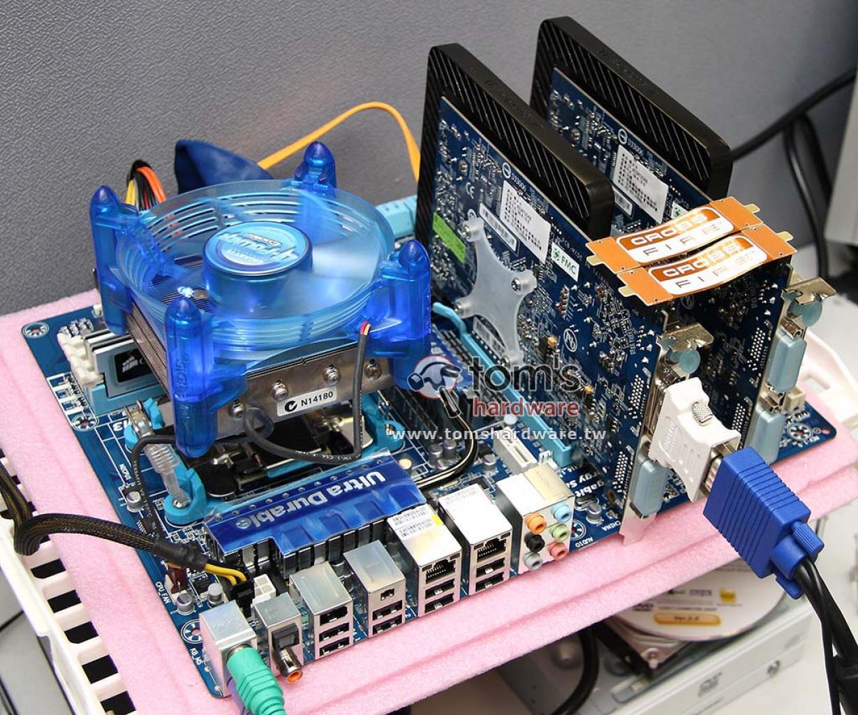 [25/01/2009] AMD Phenom II X4 910: Tests mit zwei Grafikkarten des Typs Radeon HD 2600 XT stehen noch aus.